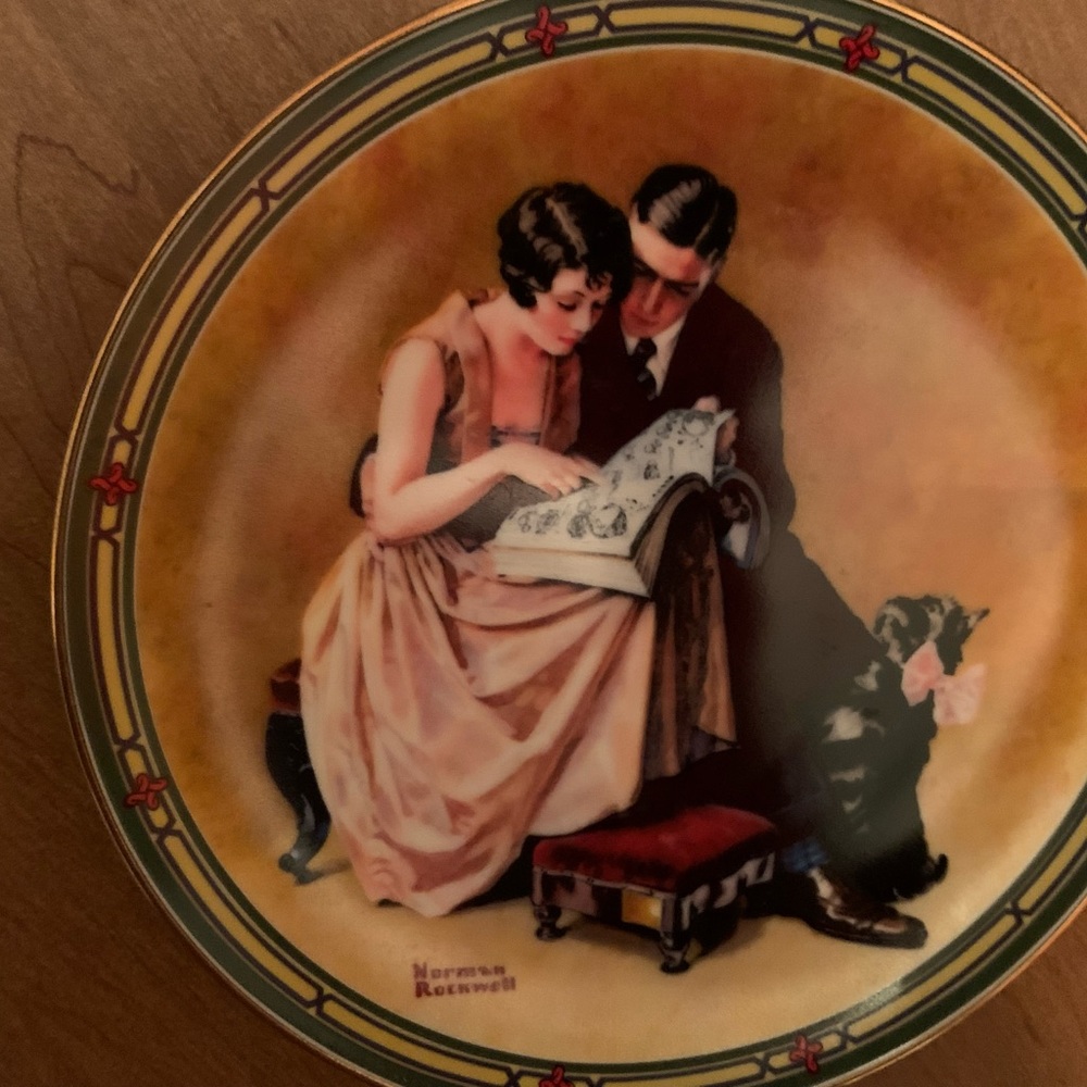 Norman Rockwell “ A Couple’s Commitment “
